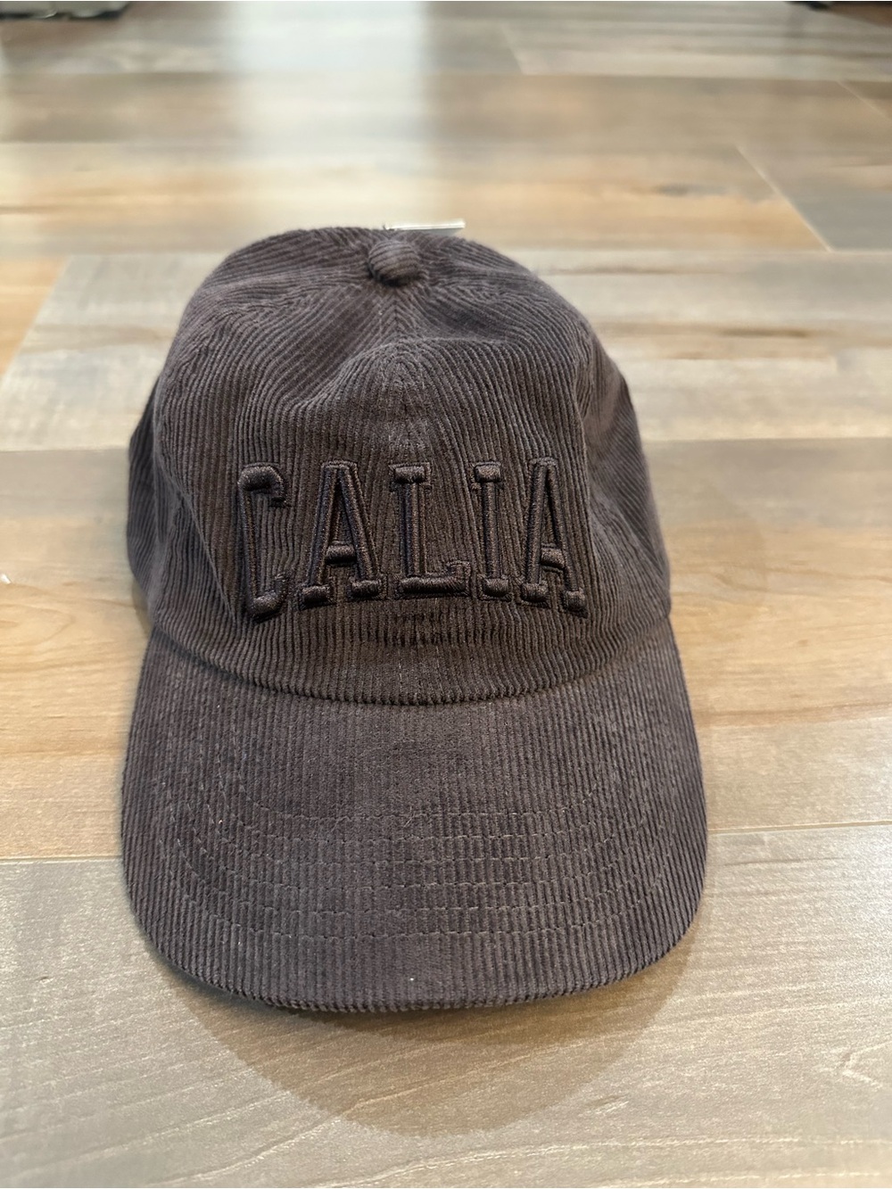 CALIA by Carrie Underwood Chocolate Brown Corduroy Baseball Cap